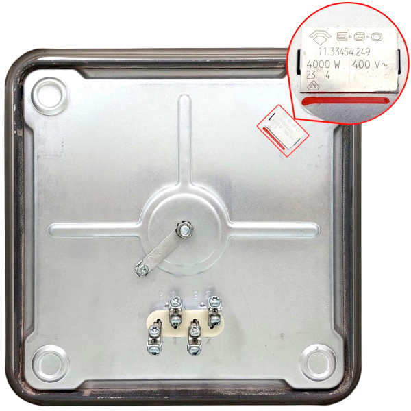 Конфорка электрическая 300х300 4000Вт 400V LF CATERING 3311065