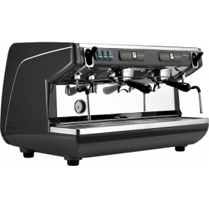 Кофемашина рожковая полуавтоматическая NUOVA SIMONELLI APPIA LIFE 2GR S 220V BLACK+HIGH GROUPS+ECONOMIZER