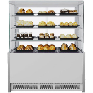 Витрина холодильная напольная BRANDFORD BE SWEET MAX SELF S RAL9006