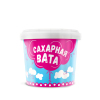 Сахарная Вата в пластиковом стакане с крышкой Горячие крендели Сахарная Вата в пластиковом стакане с крышкой, голубая малина, 50г. IML