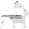 Пила ленточная электрическая напольная KT KT-750 (ROLLER TABLE)