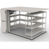 Камера холодильная замковая и Шип-Паз HAPPYCHEF CR L/R 27/21 S/S+SHELVING